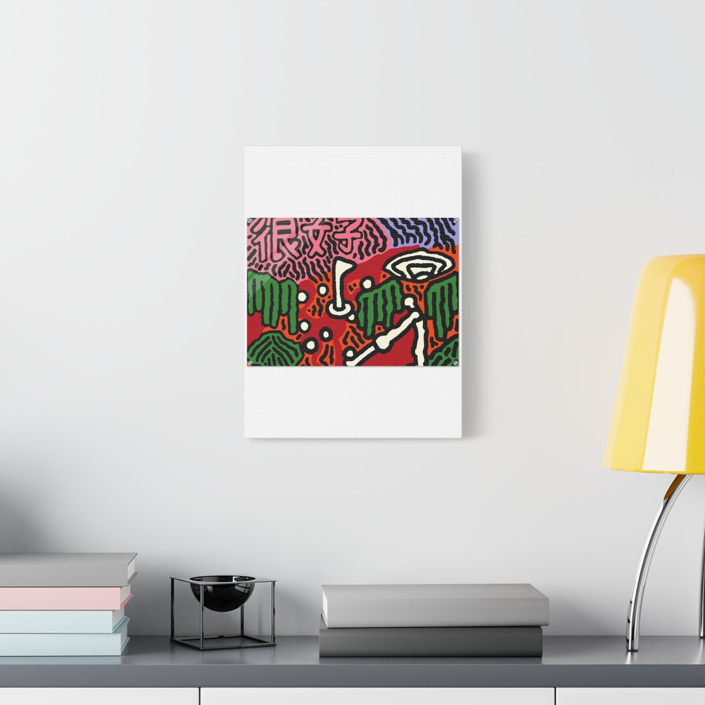 Scoring goals throughout life Canvas (Small)