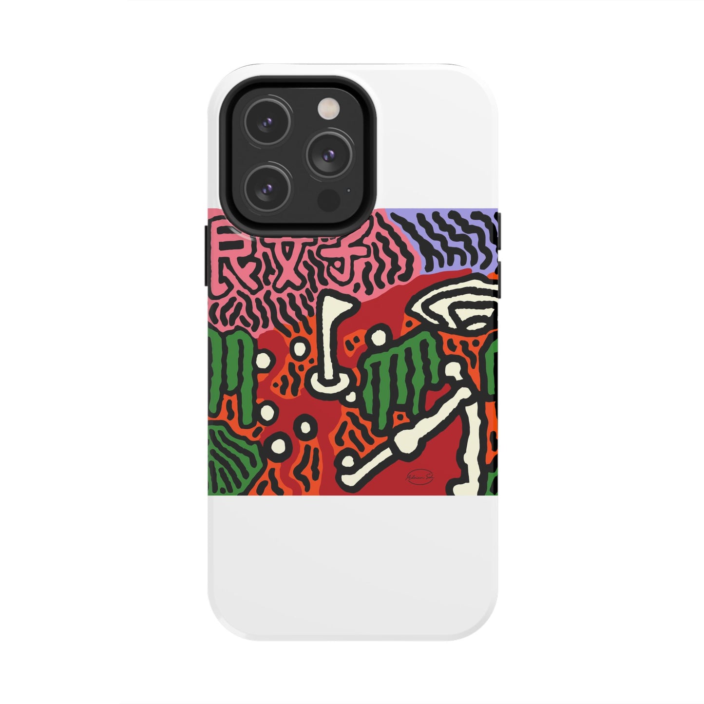 Hitting holes in one throughout life Tough Phone Case