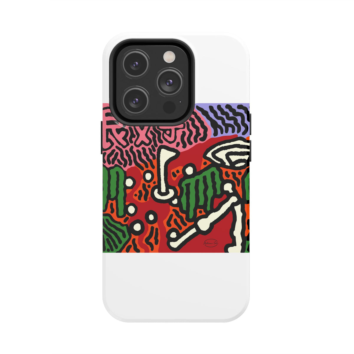 Hitting holes in one throughout life Tough Phone Case