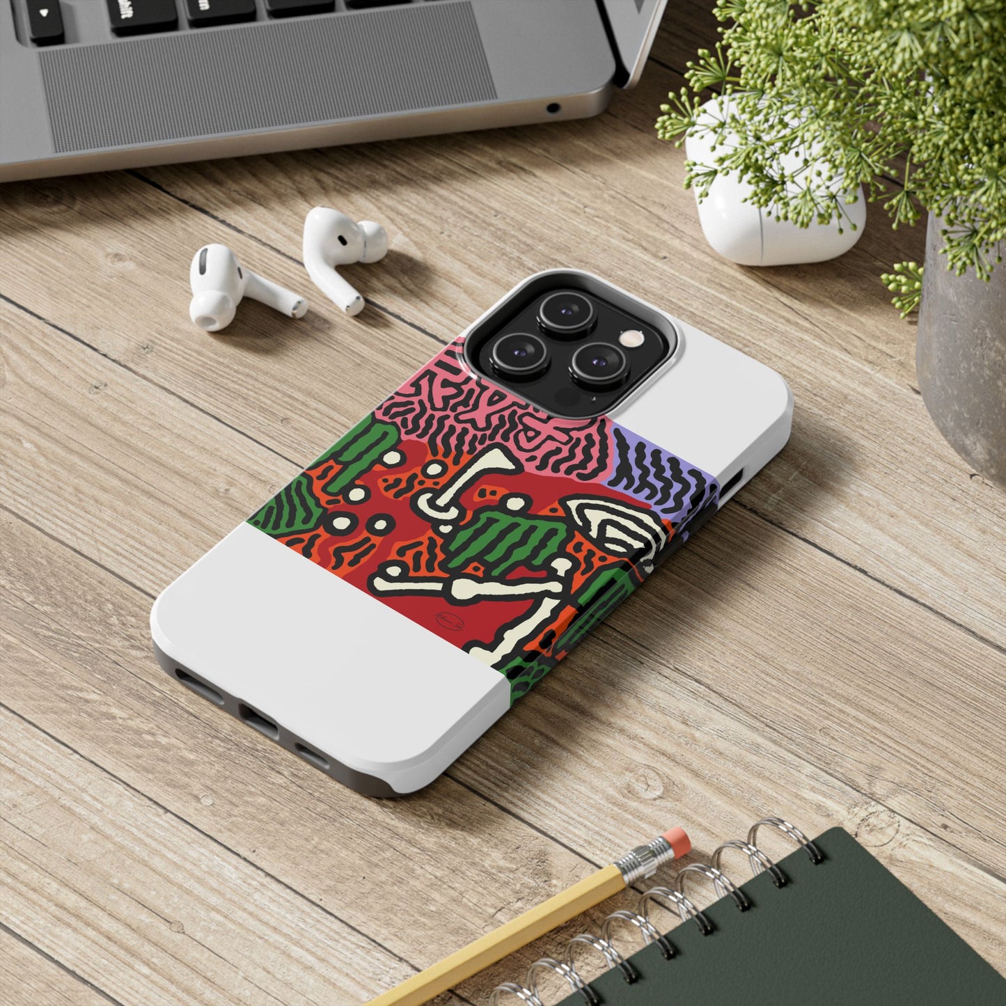 Hitting holes in one throughout life Tough Phone Case