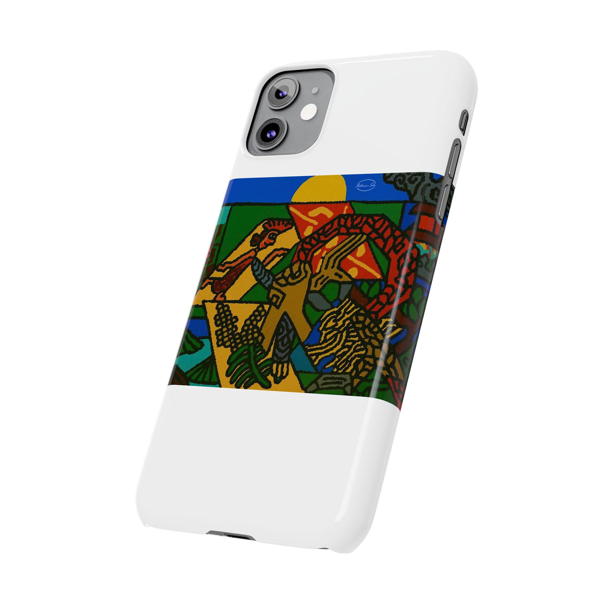 Drawing your own destiny Slim Phone Case