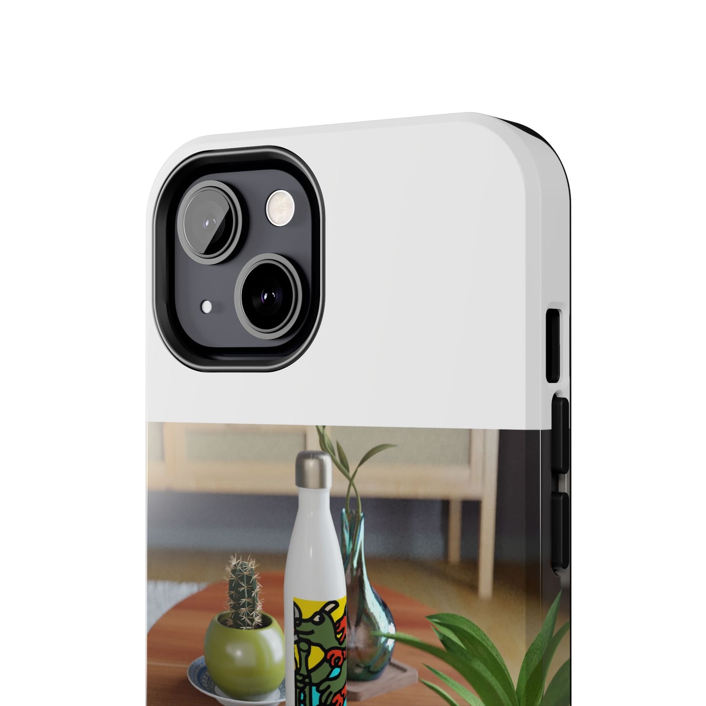 Two dragons enjoying a feast together Tough Phone Case