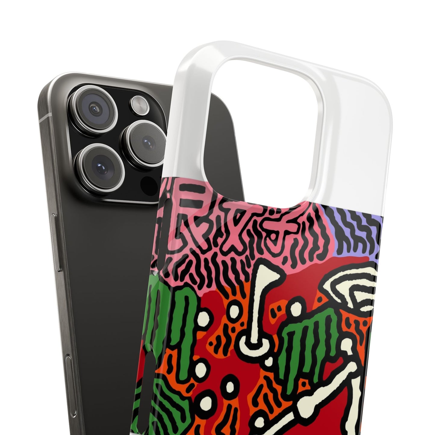 Scoring goals throughout life Slim Phone Case