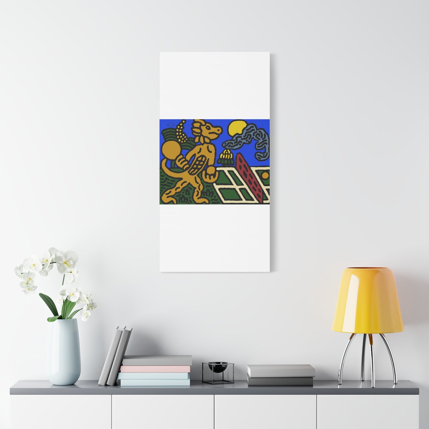 Ready for making big serves in life Canvas (Small)