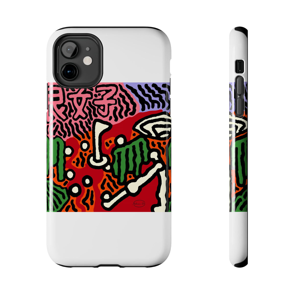 Hitting holes in one throughout life Tough Phone Case