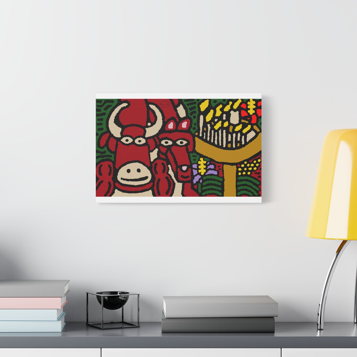 Going blessed by light together Canvas (Small)