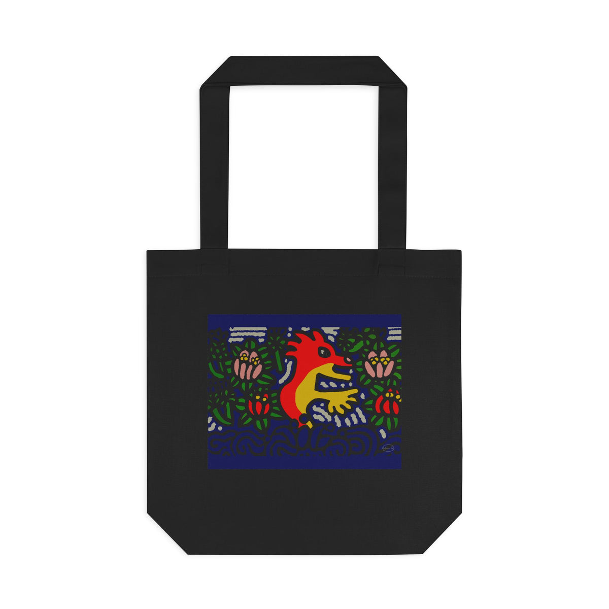 Breaking through the surface of a lotus pond Classic Tote Bag