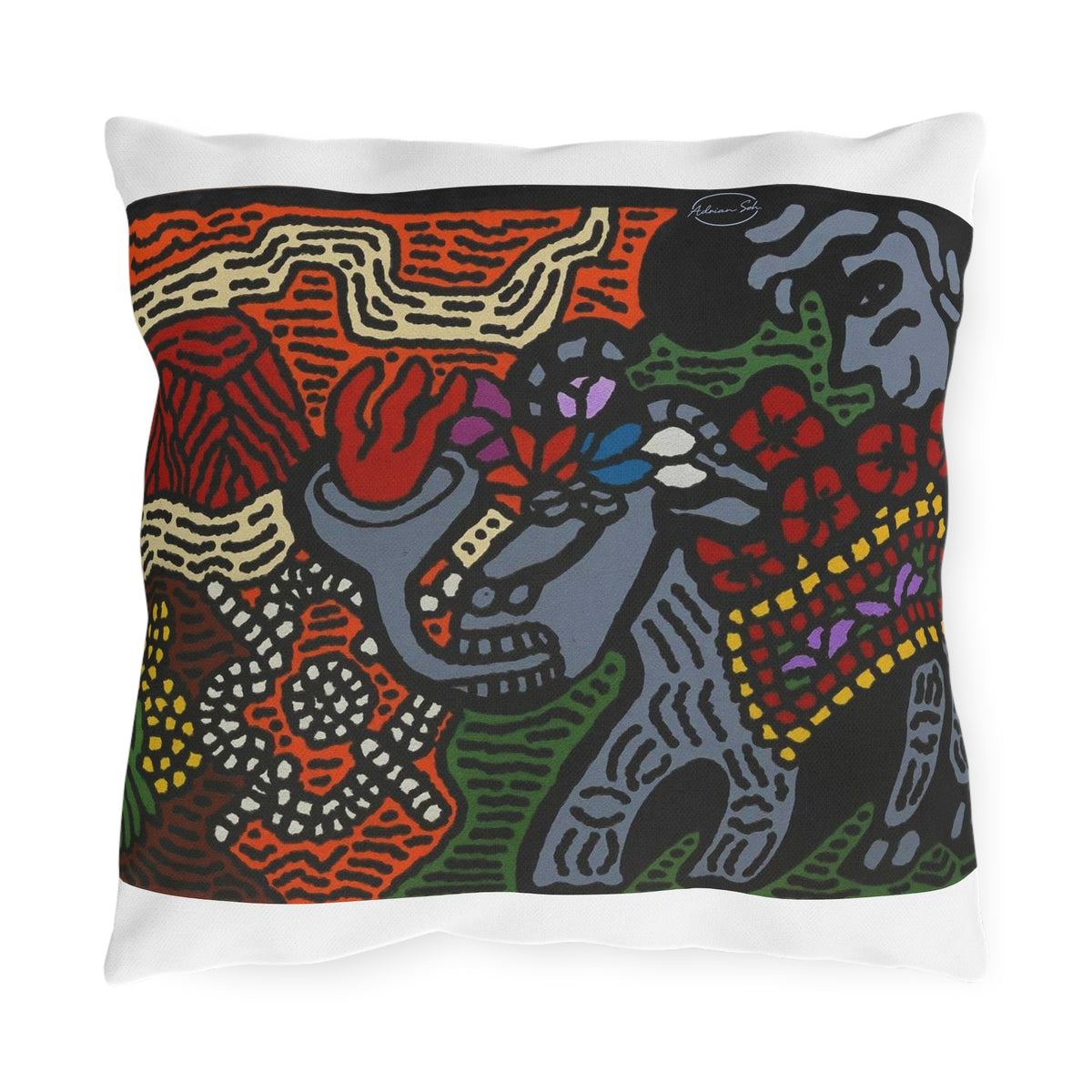 The end of an amazing long life journey — Outdoor Pillow