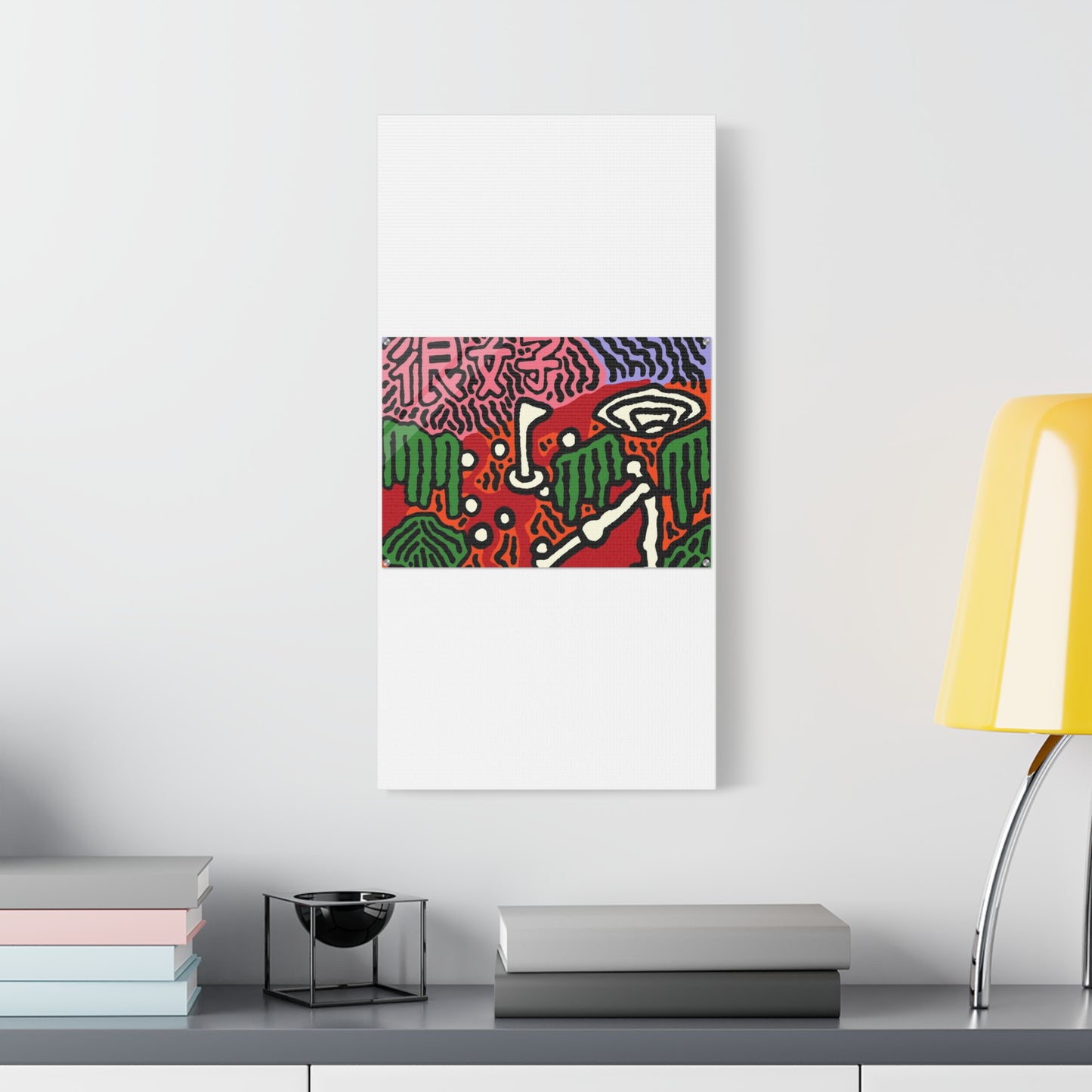 Scoring goals throughout life Canvas (Large)