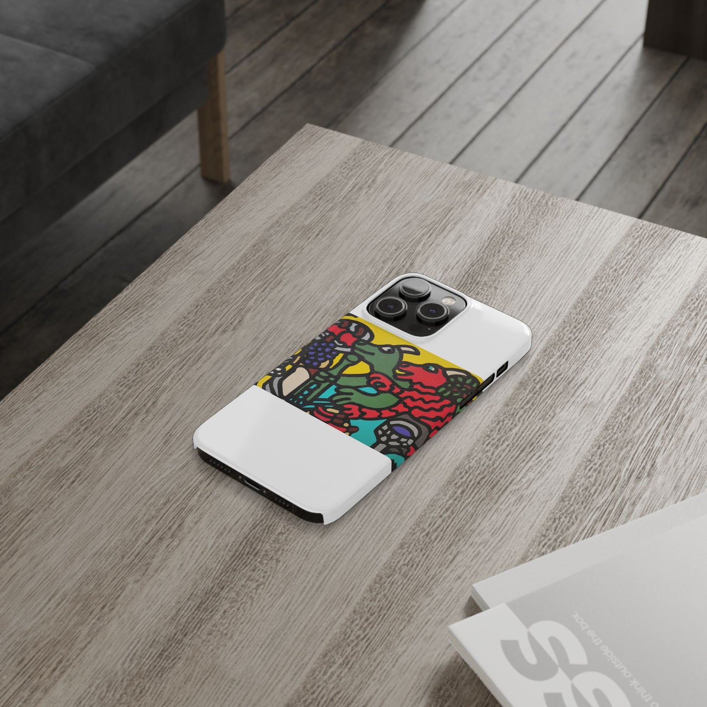 Enjoying our companionship Slim Phone Case