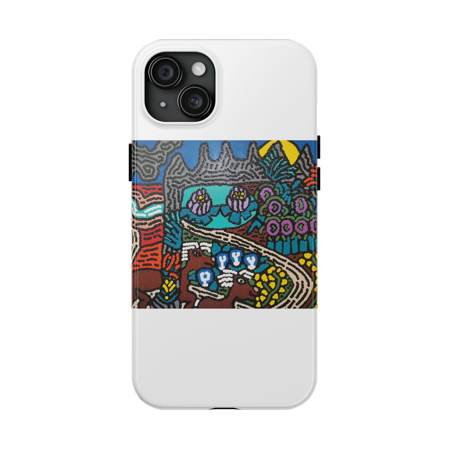 Going to the valley of hope and prosperity Tough Phone Case