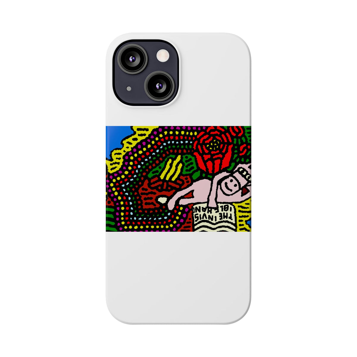 Enjoying our companionship Slim Phone Case