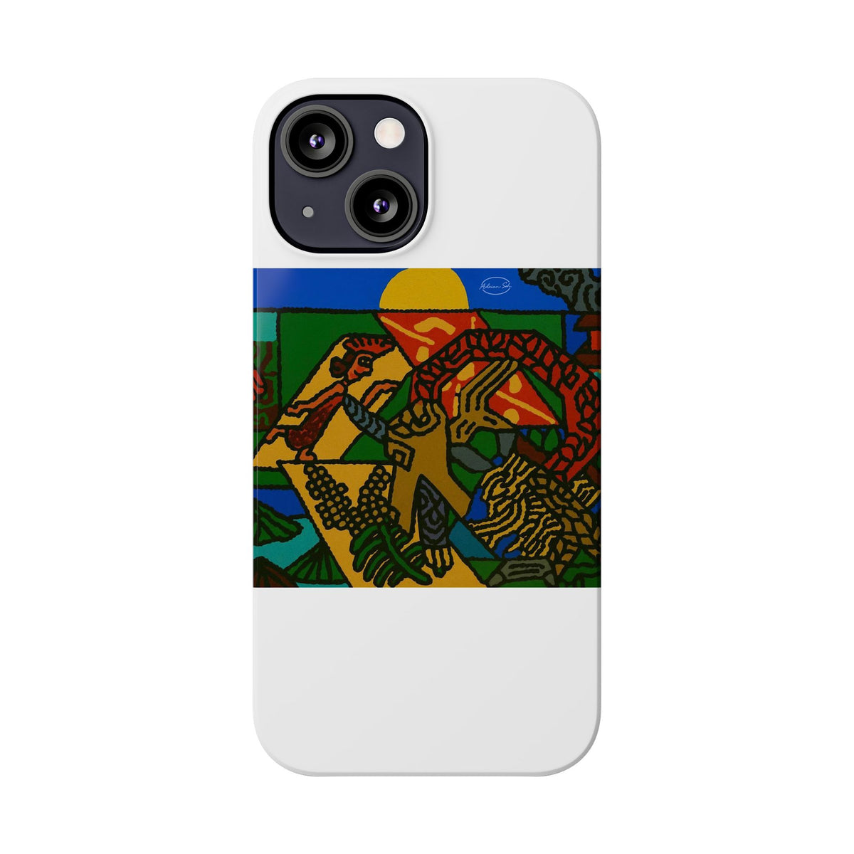 Drawing your own destiny Slim Phone Case