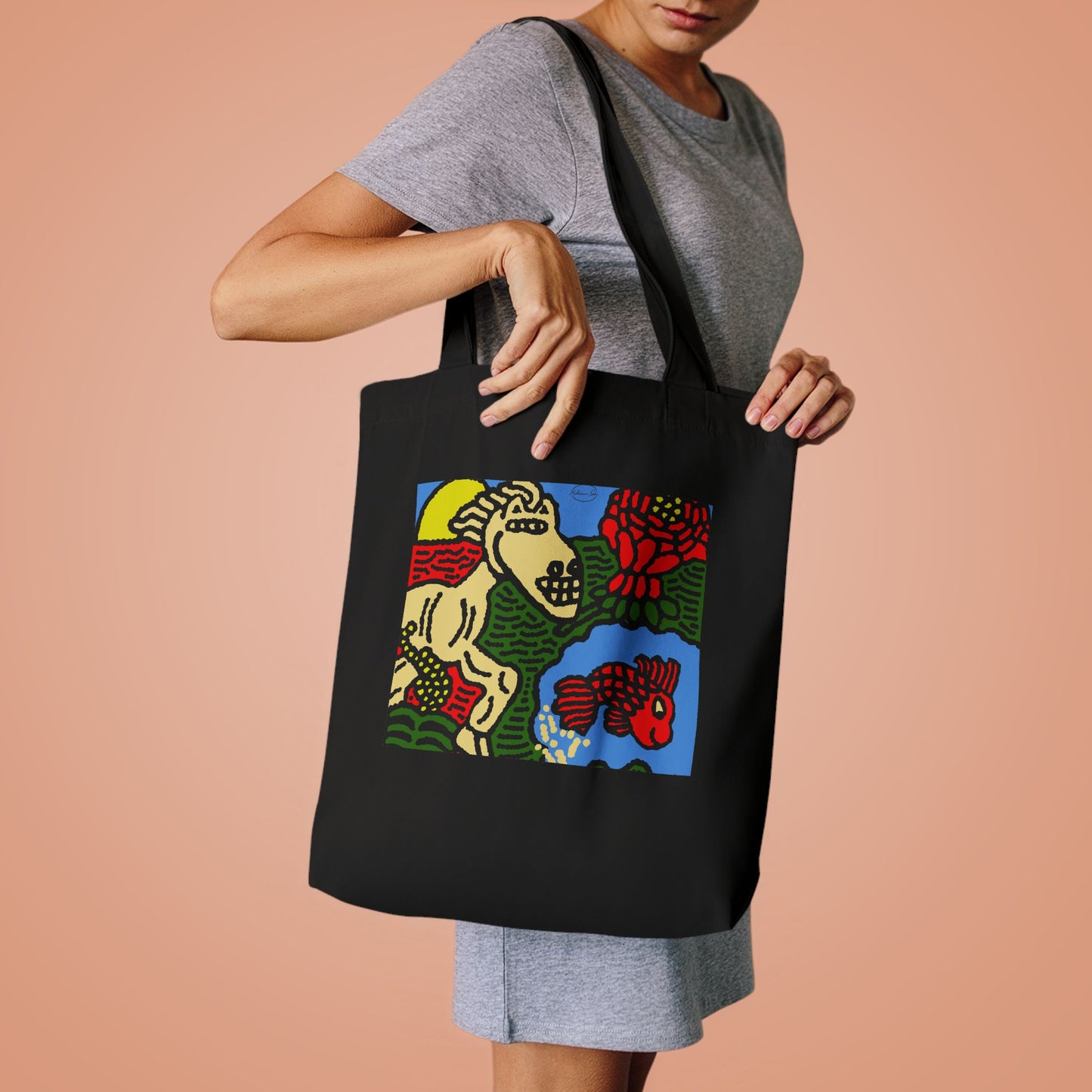 Galloping carefree through life Classic Tote Bag