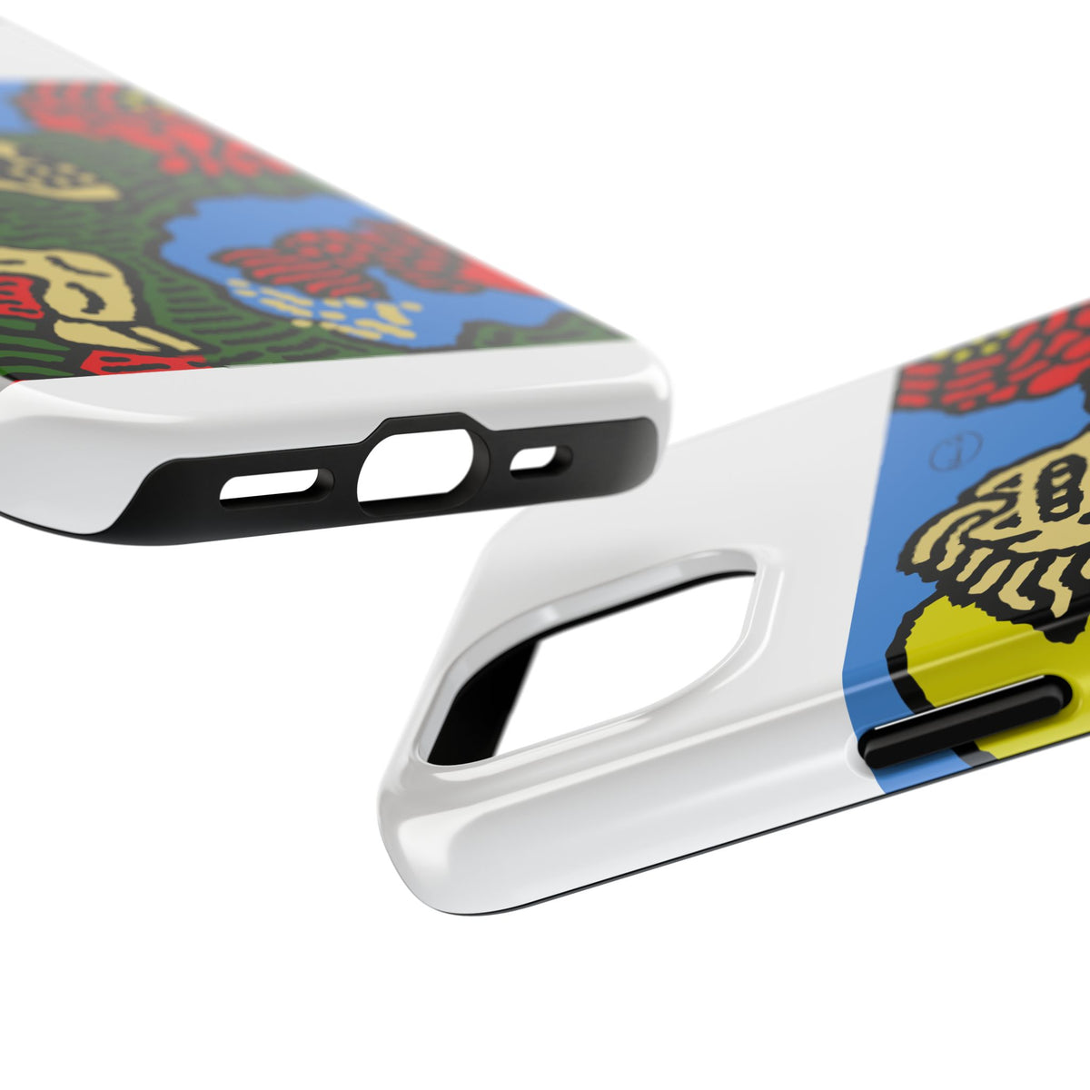 Galloping carefree through life Tough Phone Case
