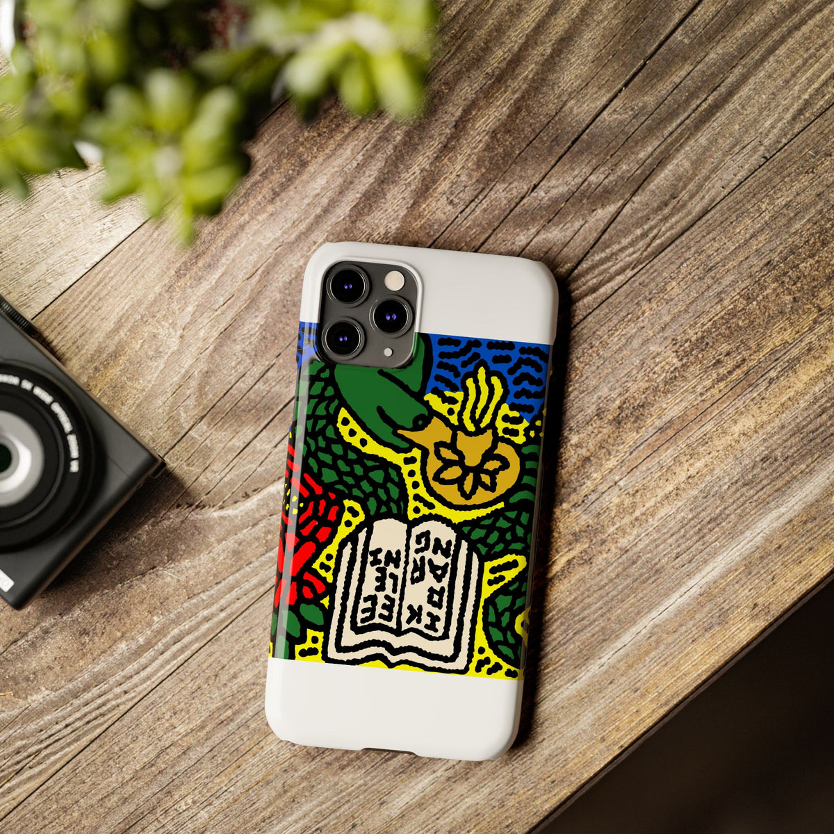 Shining a light on knowledge Slim Phone Case