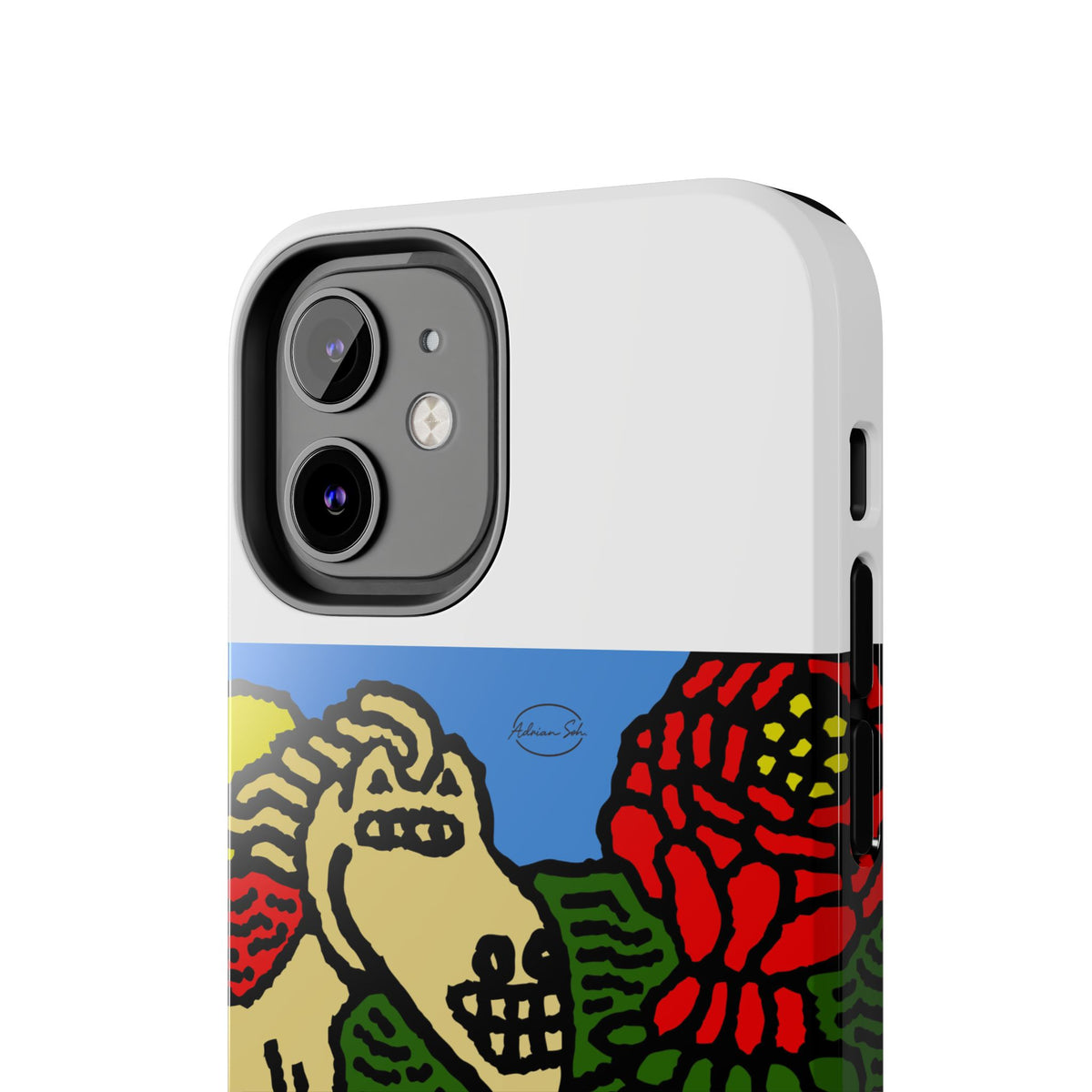 Galloping carefree through life Tough Phone Case