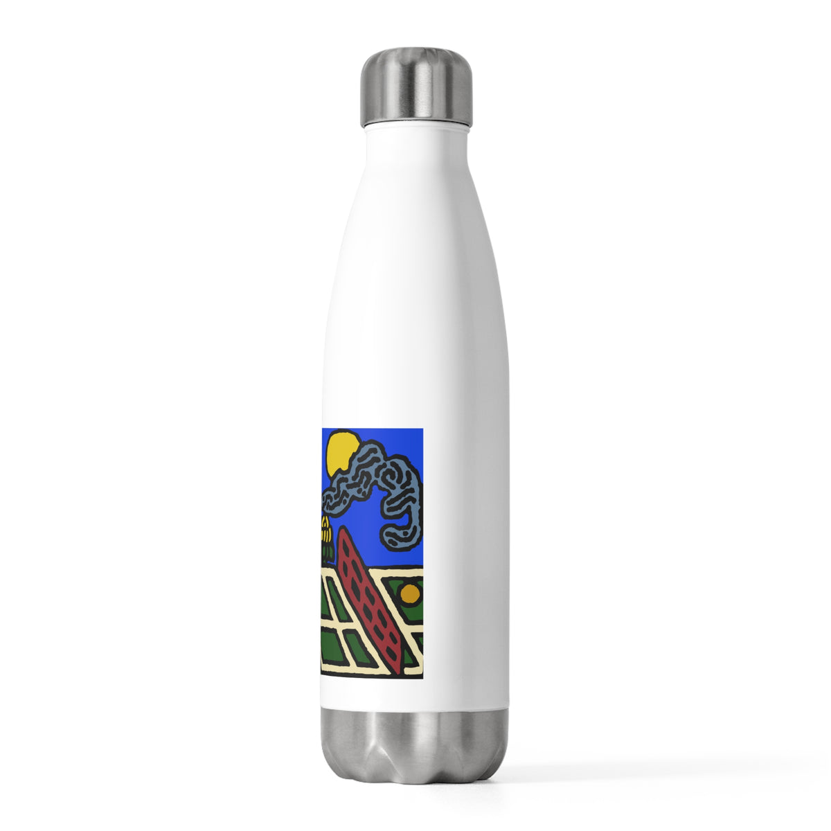 Ready for making big serves in life Stainless Steel Water Bottle