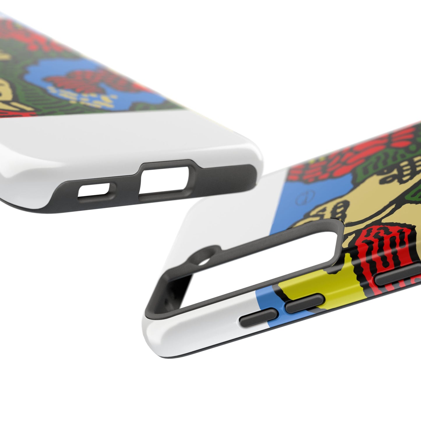Galloping carefree through life Tough Phone Case