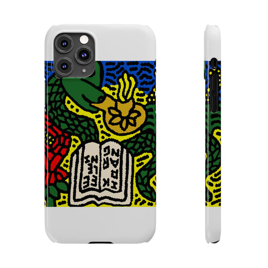 Shining a light on knowledge Slim Phone Case