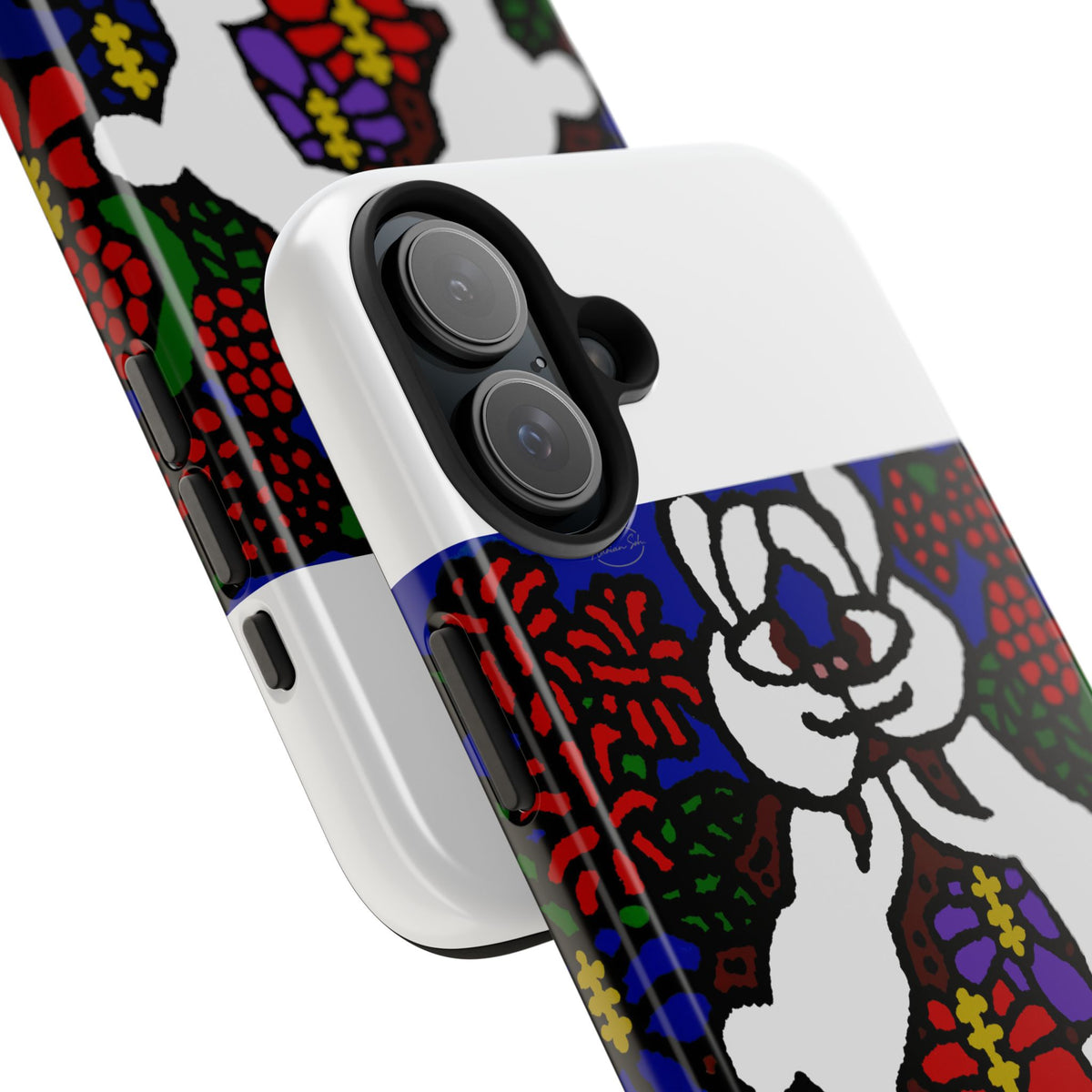 Bunnies in love Tough Phone Case