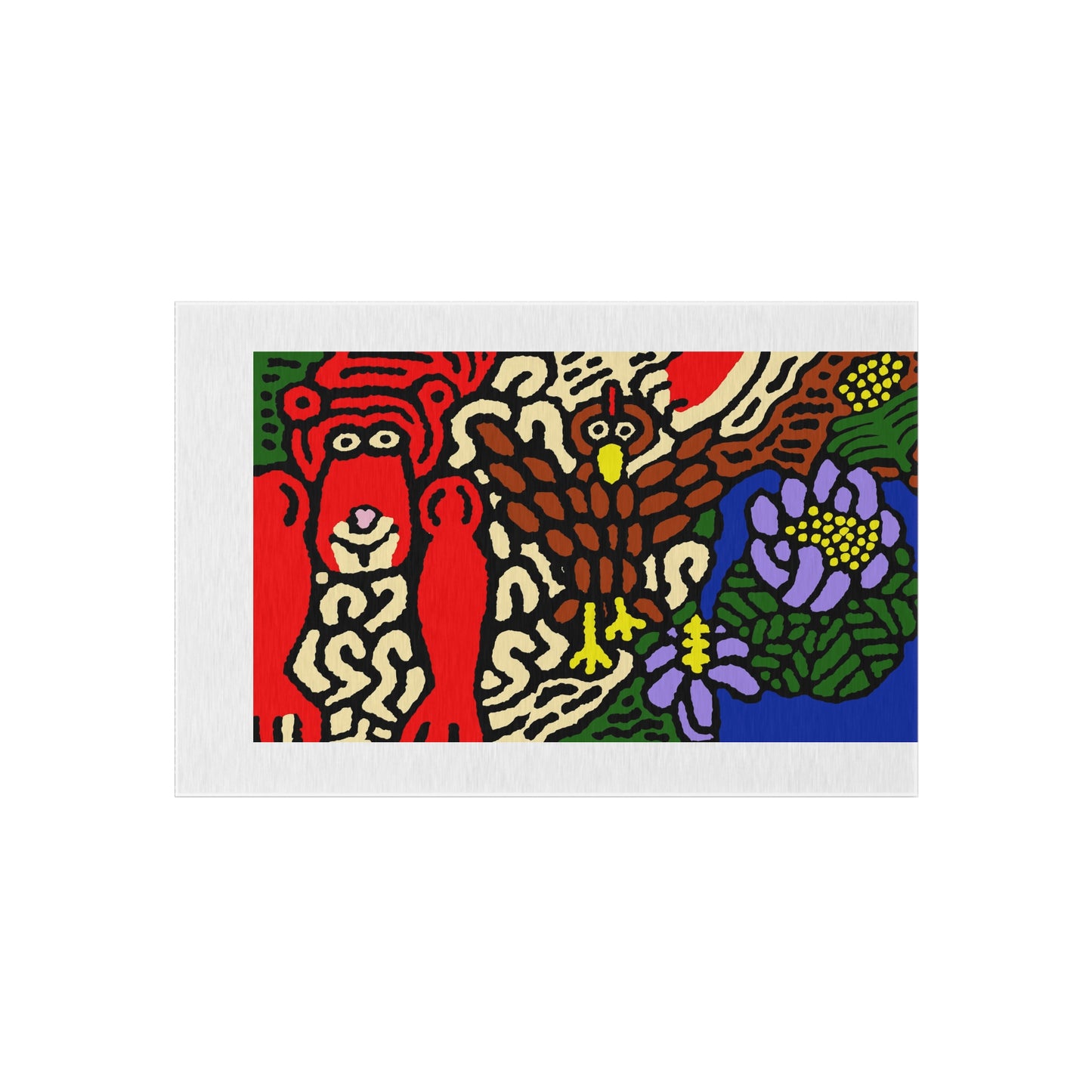 Friendly competition — Outdoor Rug