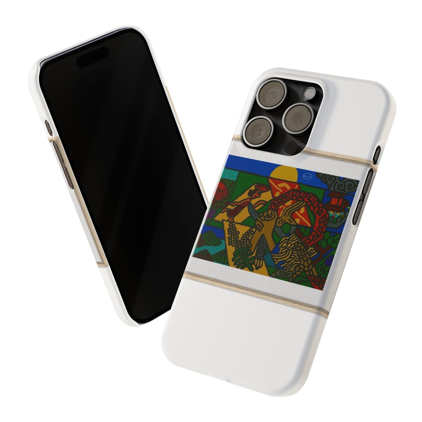 Drawing your own destiny Slim Phone Case