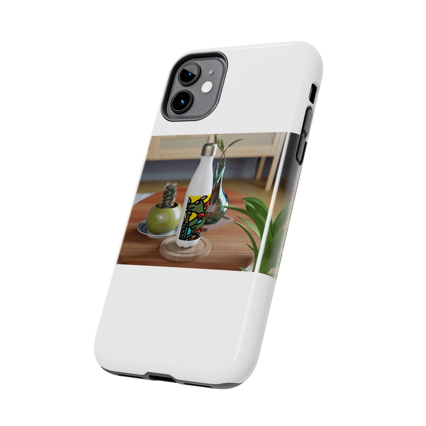 Two dragons enjoying a feast together Tough Phone Case