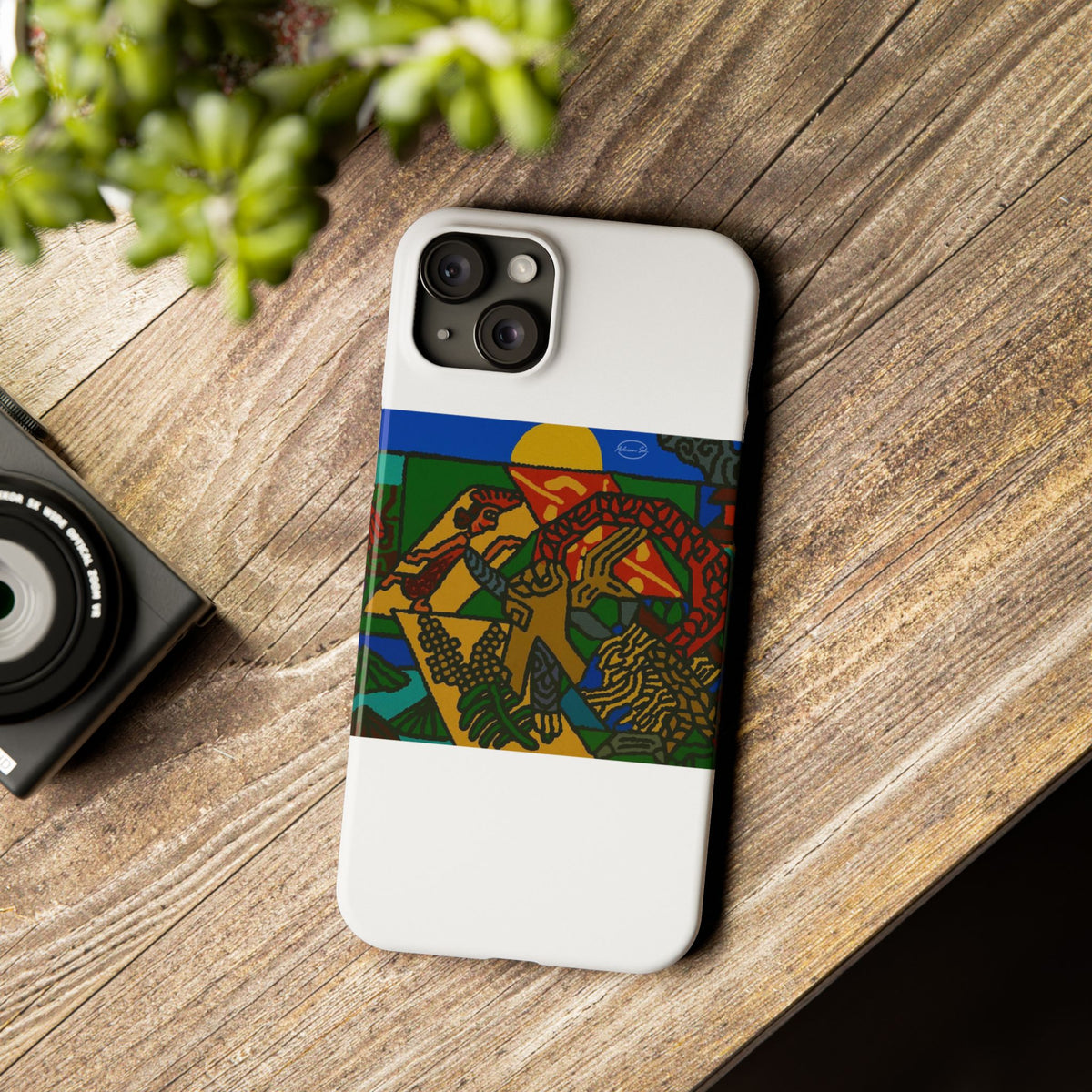 Drawing your own destiny Slim Phone Case