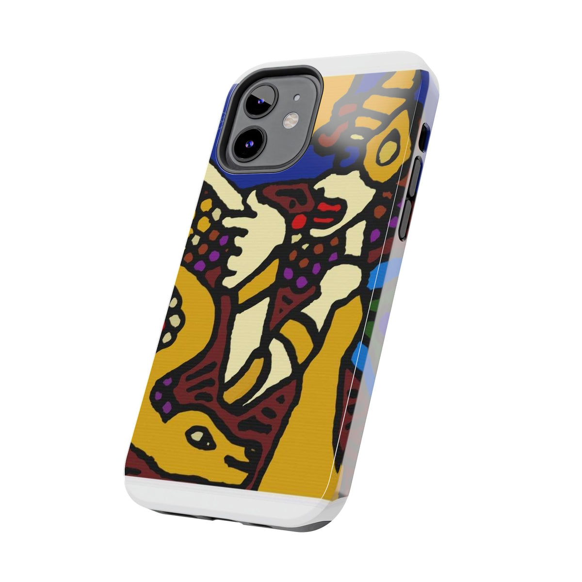 The golden snake being blessed by the fairy Tough Phone Case