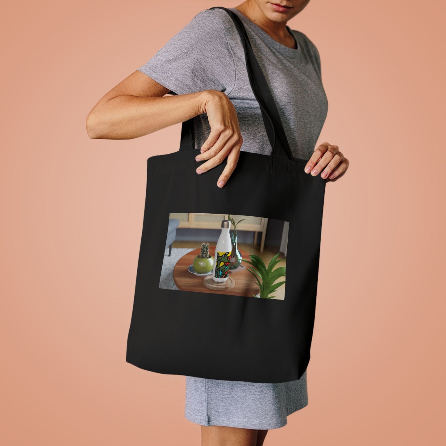 Two dragons enjoying a feast together Classic Tote Bag
