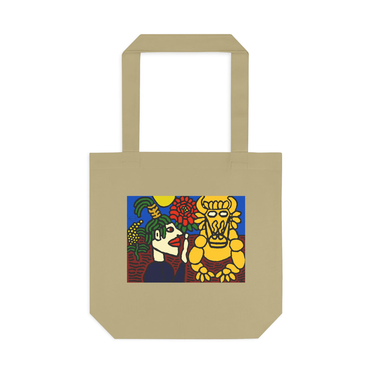 The warrior hailing the mighty golden dragon Classic Tote Bag
