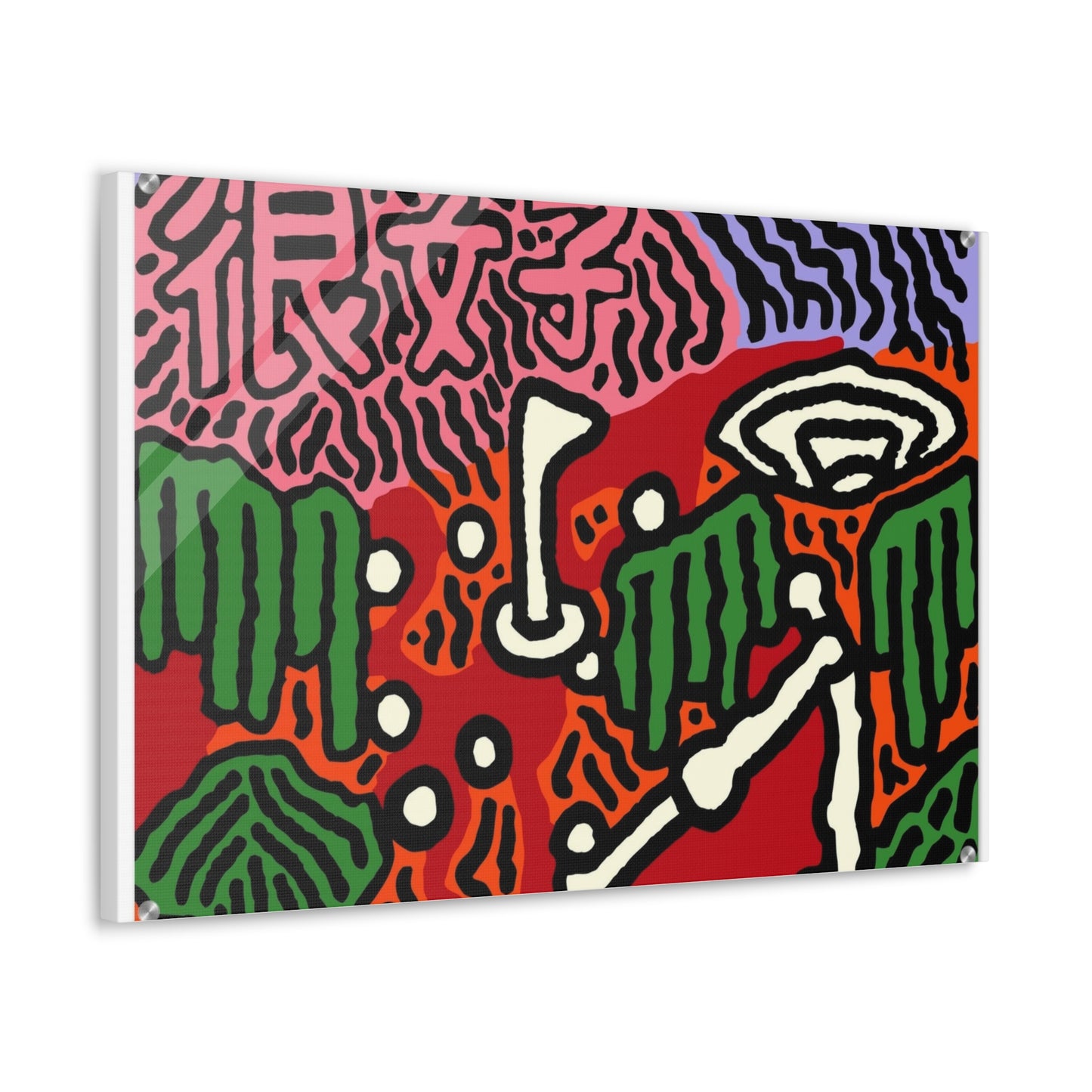 Scoring goals throughout life Canvas (Small)