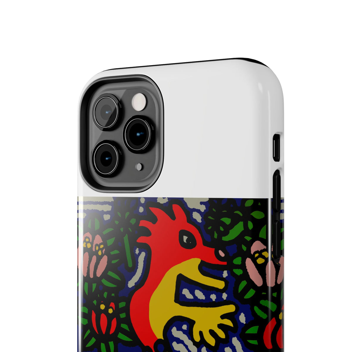 Breaking through the surface of a lotus pond Tough Phone Case