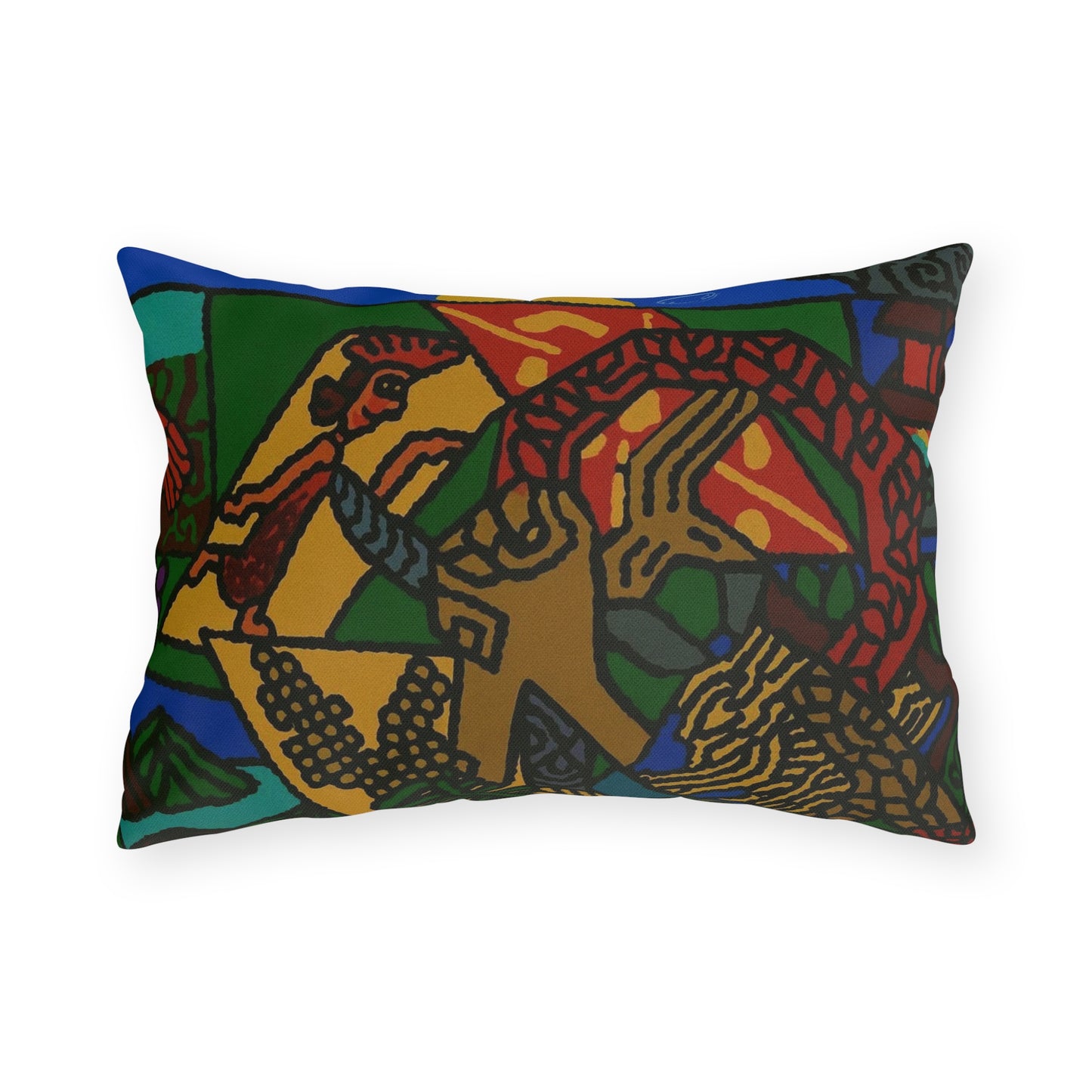 Drawing your own destiny — Outdoor Pillow