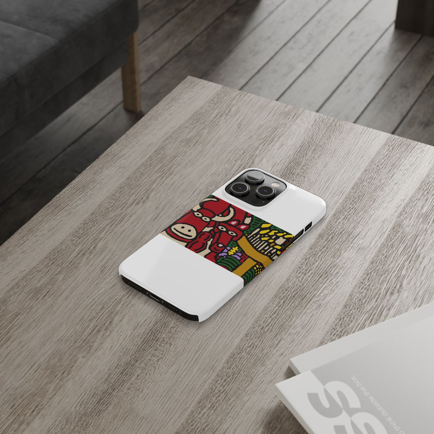 Going blessed by light together Slim Phone Case