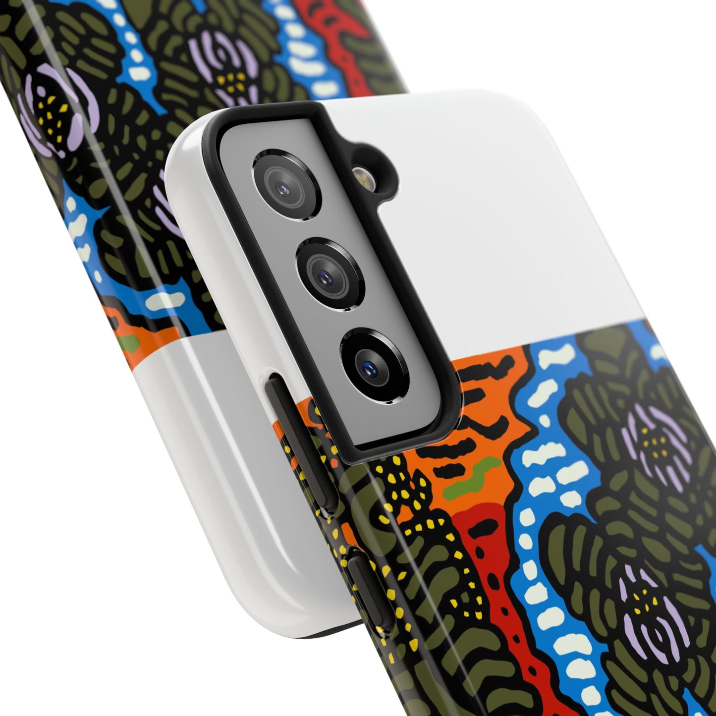 The Sri Lankan water lilies meets the Australian wattle Tough Phone Case