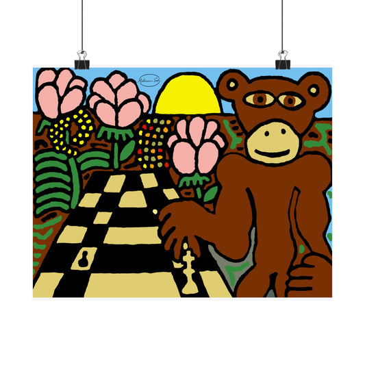 Supreme strategist Matte Poster Horizontal (Small)