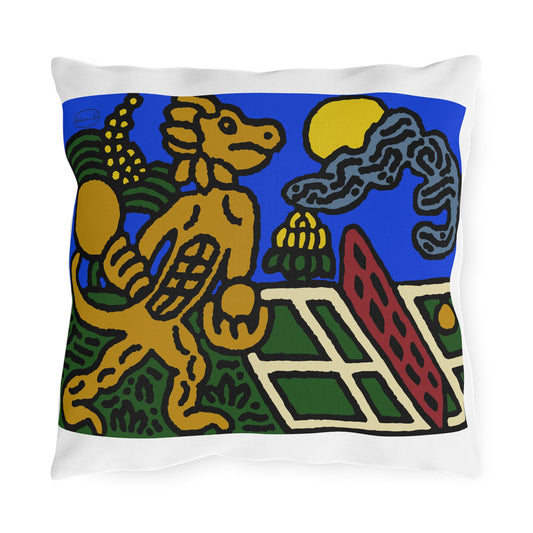 Ready for making big serves in life — Outdoor Pillow