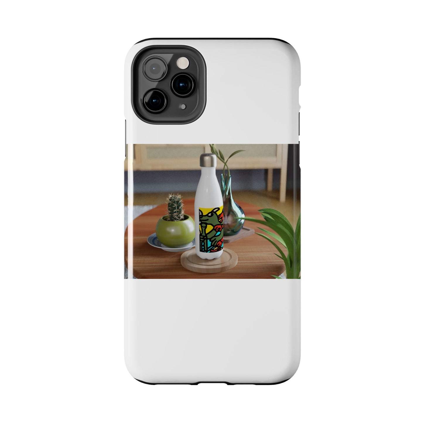 Two dragons enjoying a feast together Tough Phone Case