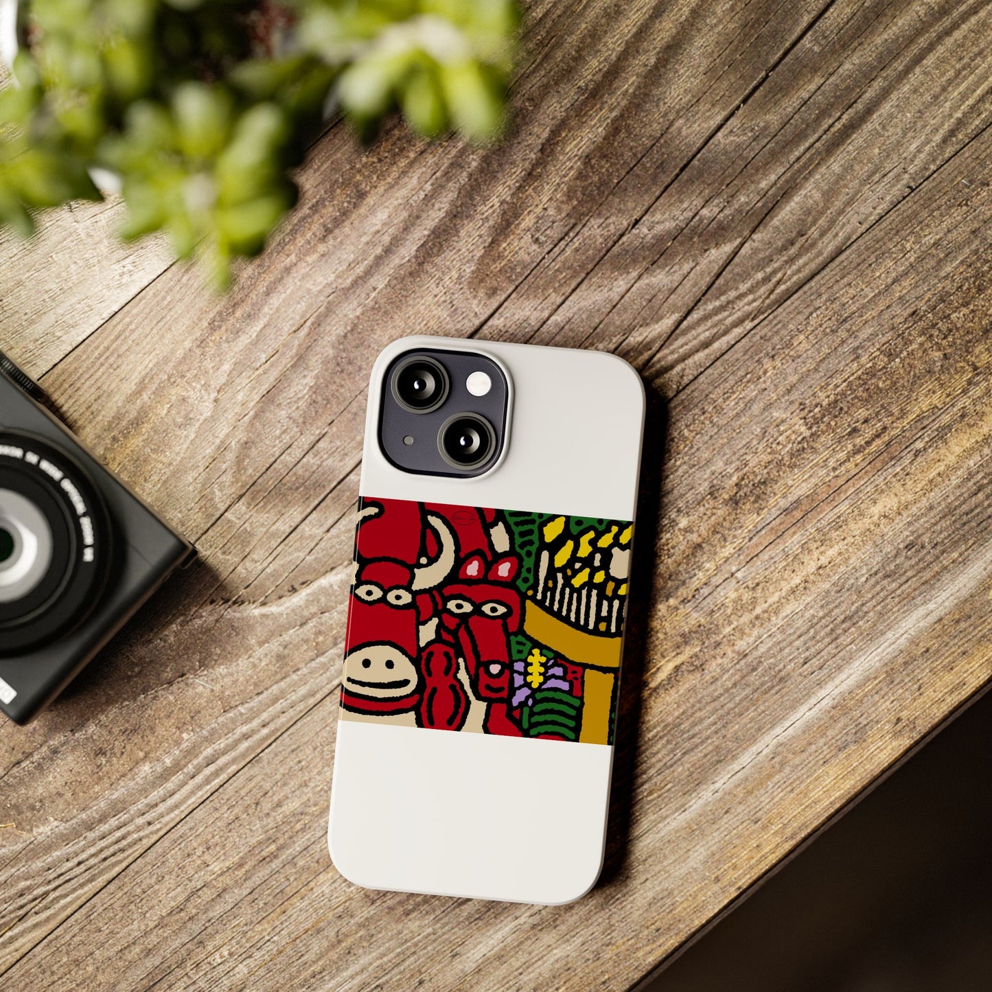 Going blessed by light together Slim Phone Case