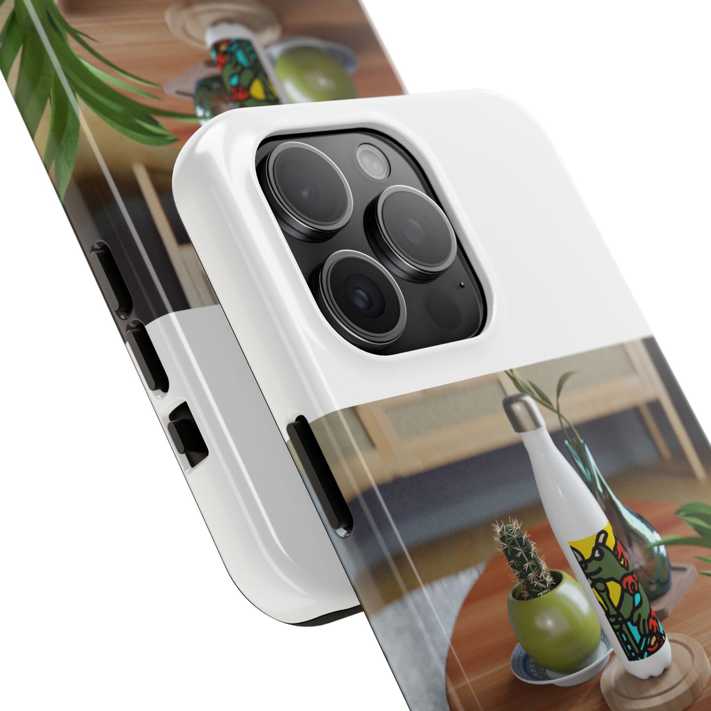 Two dragons enjoying a feast together Tough Phone Case