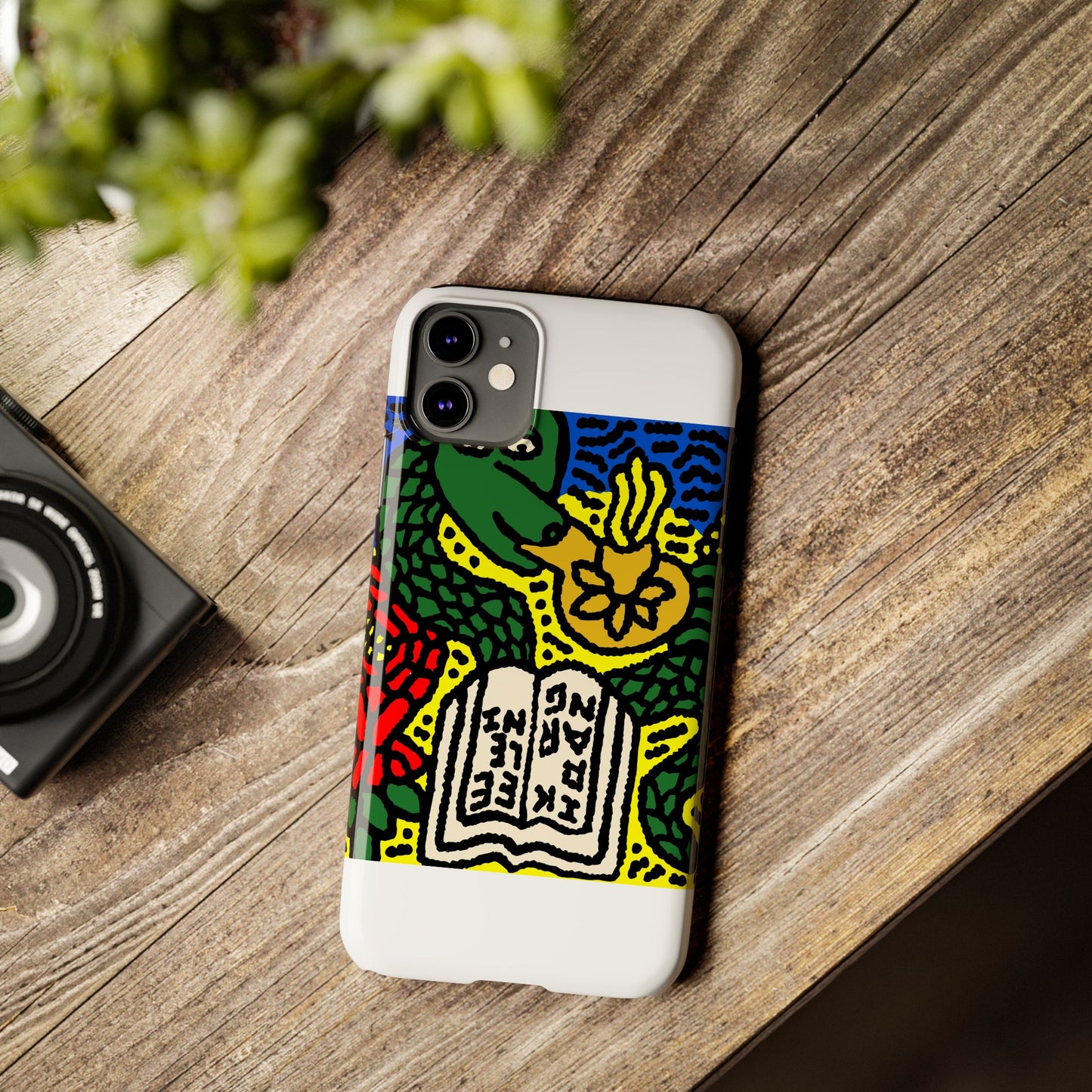 Shining a light on knowledge Slim Phone Case