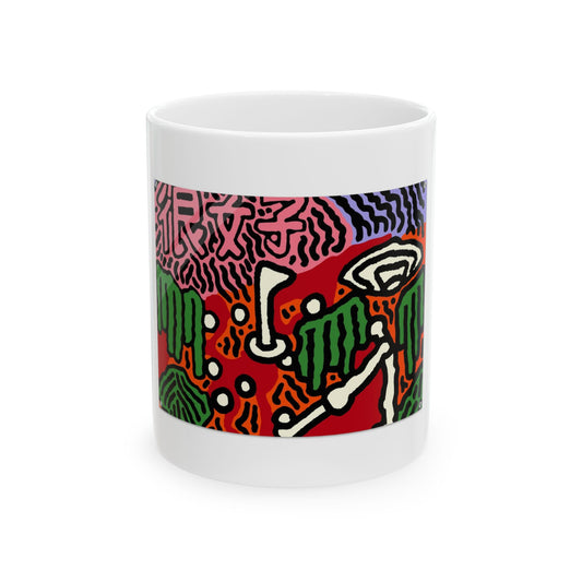 Scoring goals throughout life Ceramic Mug
