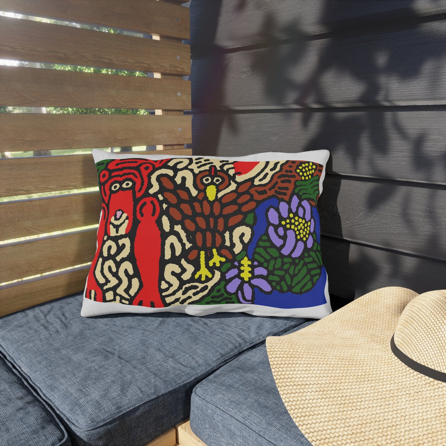 Friendly competition — Outdoor Pillow