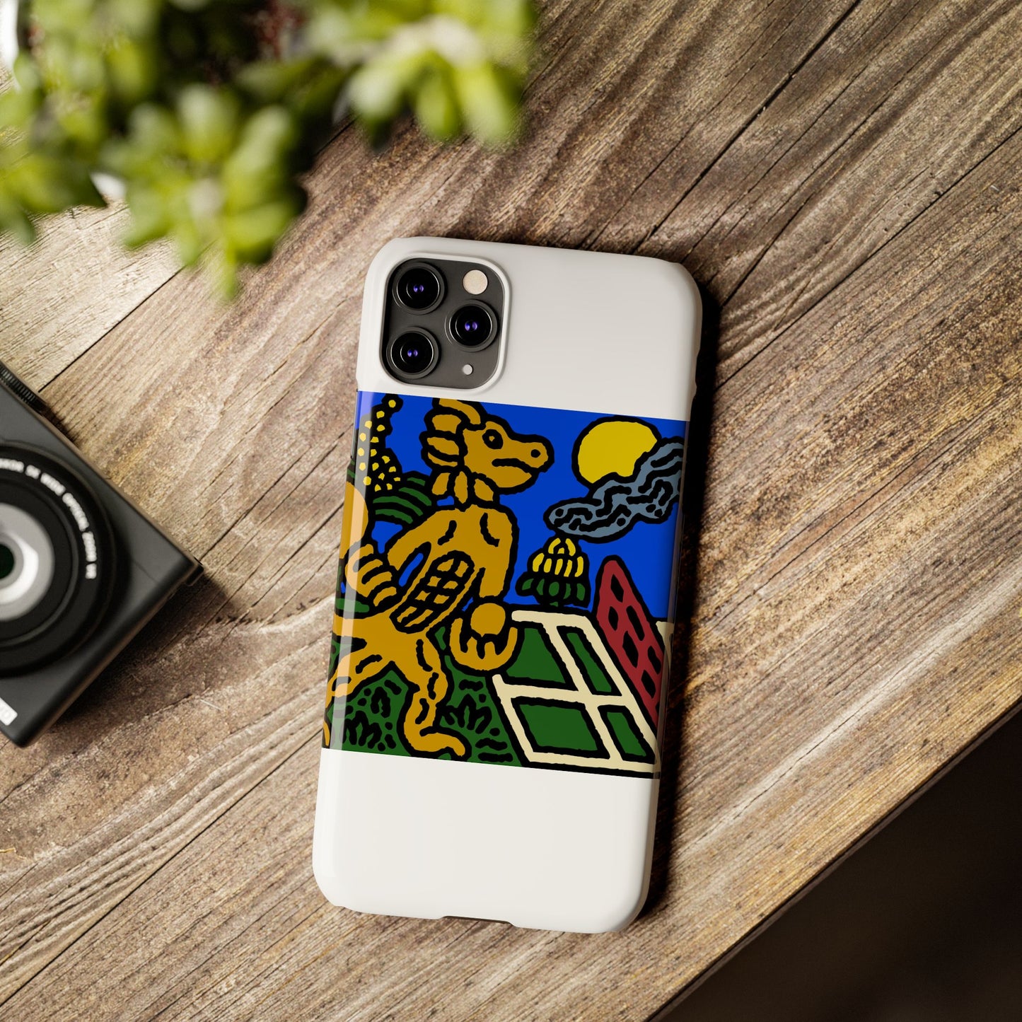 Ready for making big serves in life Slim Phone Case