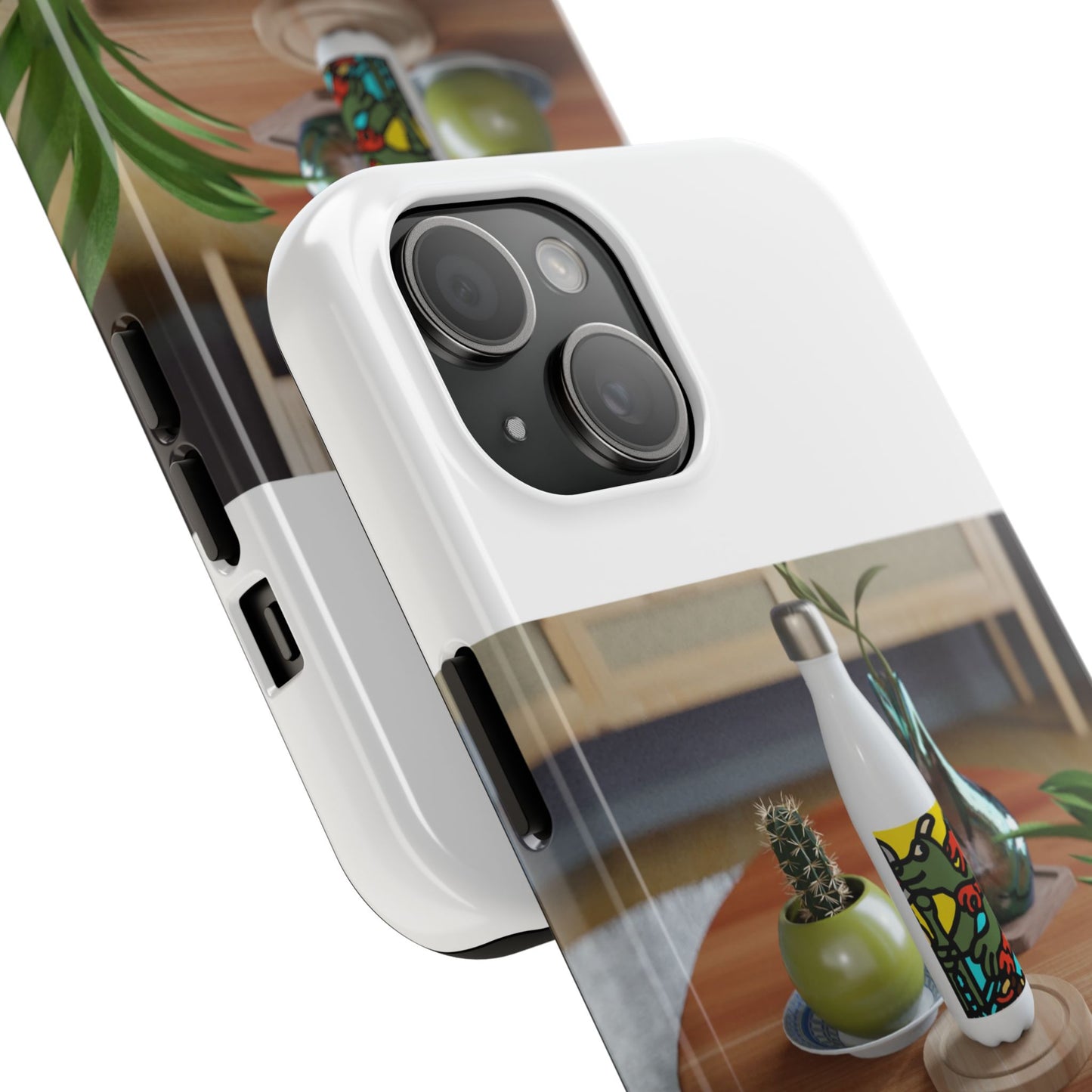 Two dragons enjoying a feast together Tough Phone Case