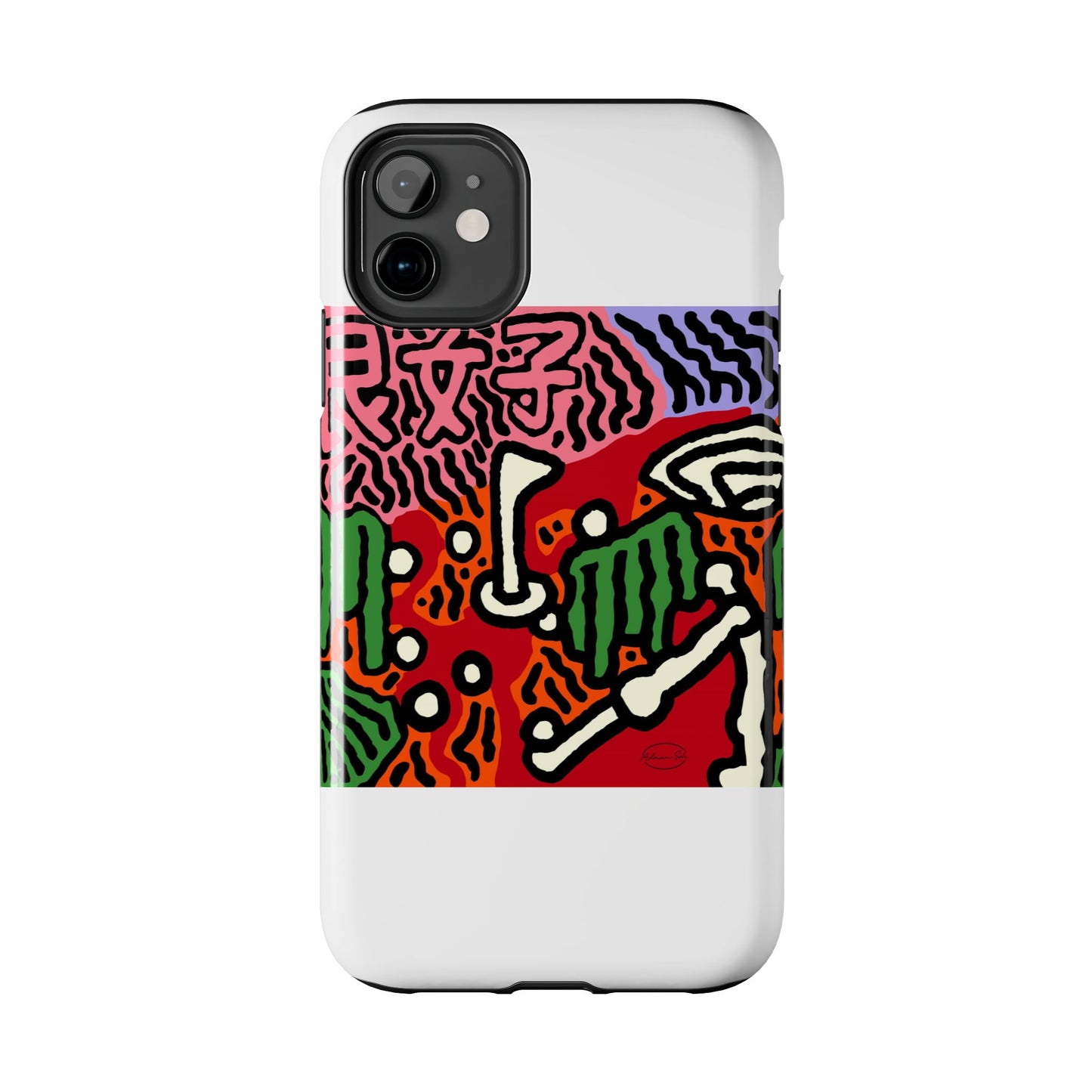 Hitting holes in one throughout life Tough Phone Case