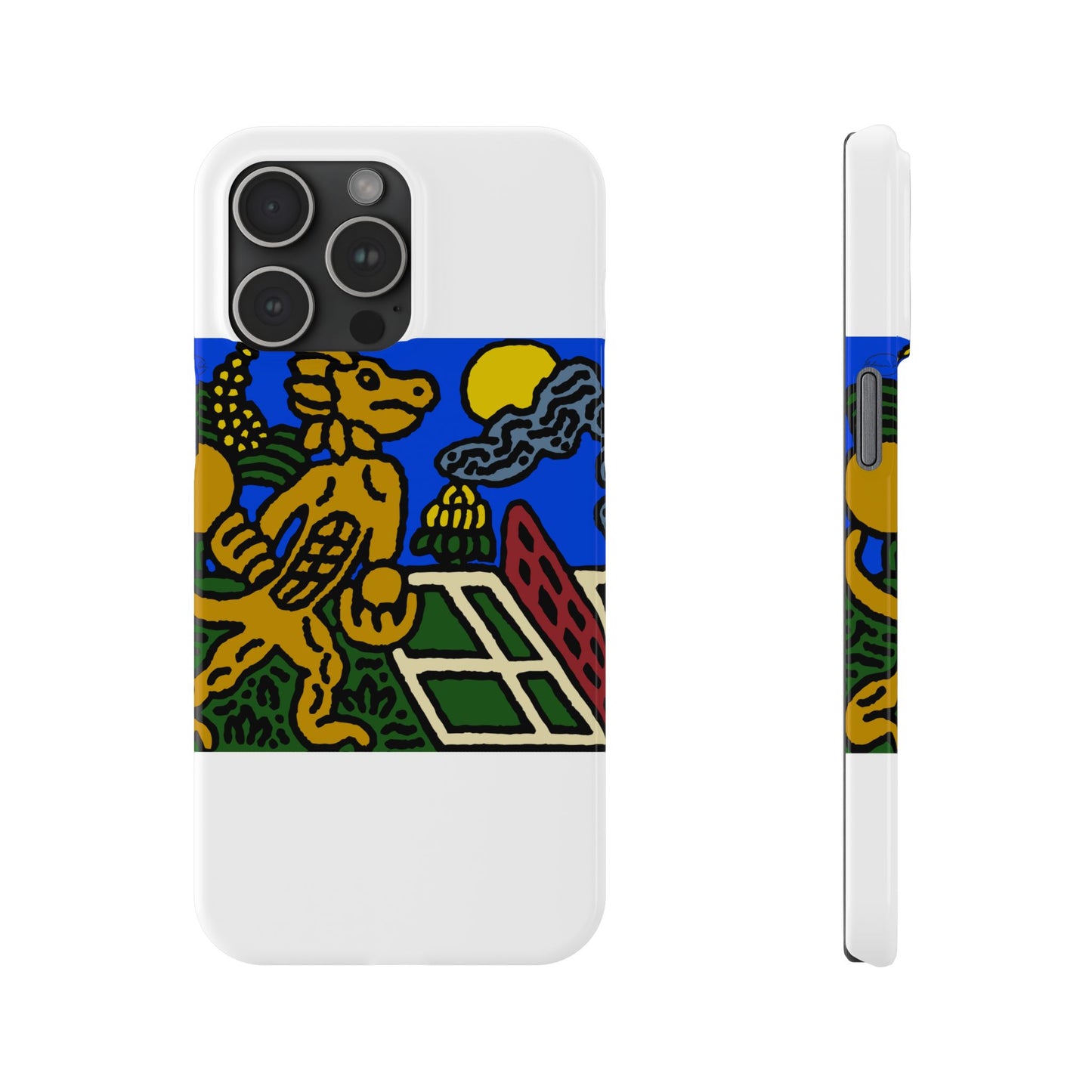 Ready for making big serves in life Slim Phone Case