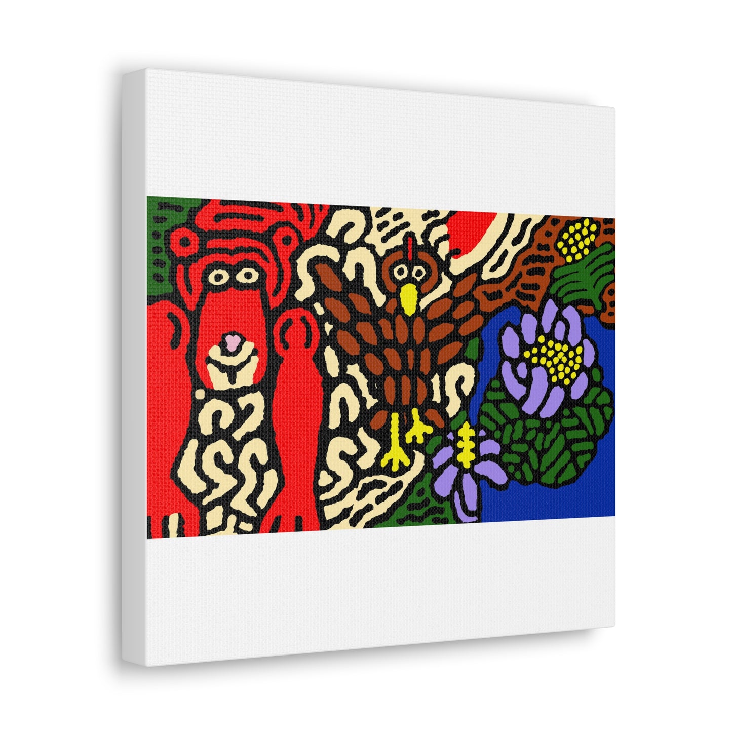 Friendly competition Canvas (Large)